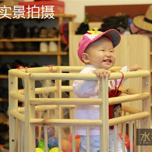 儿童护栏学站神器宝宝安全椅婴儿站车儿童站椅站桶全实木宝宝站栏