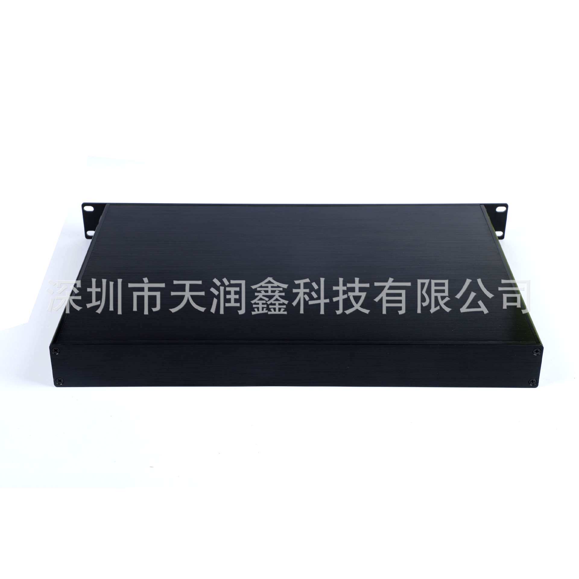 1U全铝机箱 1U标准全铝机箱 19英寸全铝机箱 1U机箱 45*483*300mm