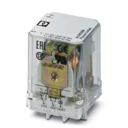 菲尼克斯 单个继电器 - REL-PR2- 24DC/2X21 - 2903698电气联接德