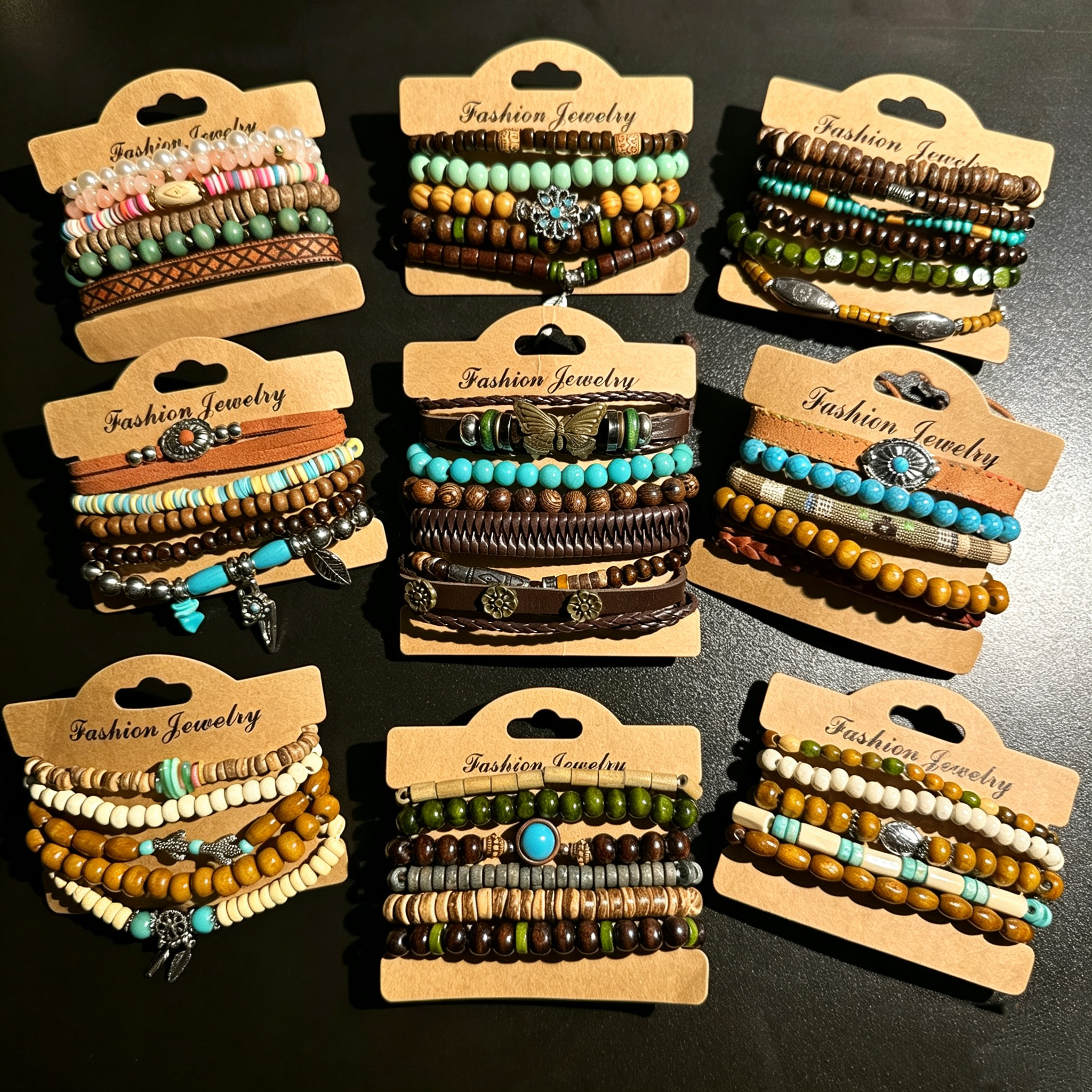 晓川star波西米亚串珠叠戴手链女复古民族风手串2026新款手饰配饰