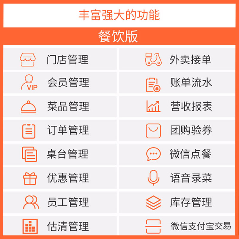 美团点评收银机一体机触摸屏单屏餐饮奶茶饭店收款机点餐收银系统