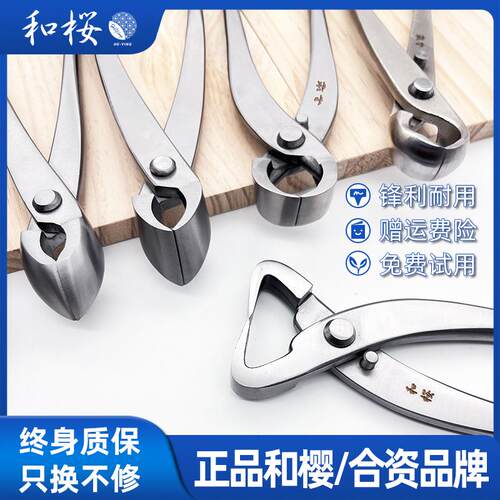 修枝剪球节剪盆景工具斜口剪叉枝剪树瘤树节球形钳盆景造型工具剪