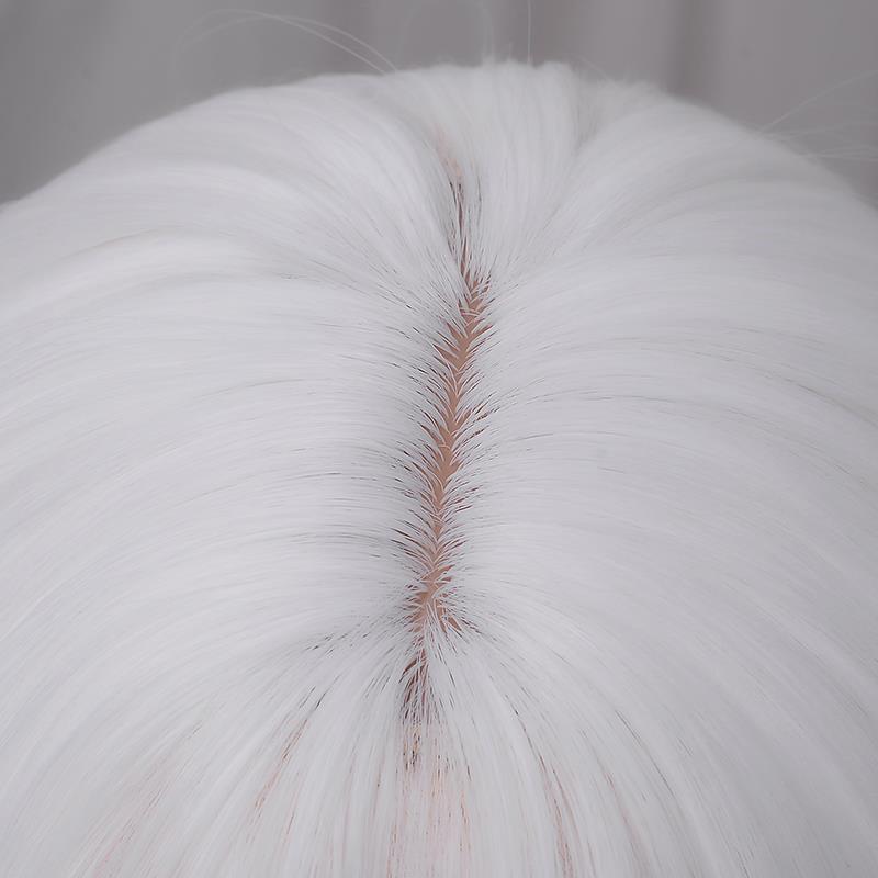 假发女长卷发彩色假发套白色紫色粉色自然甜美大波浪wigs全头套式