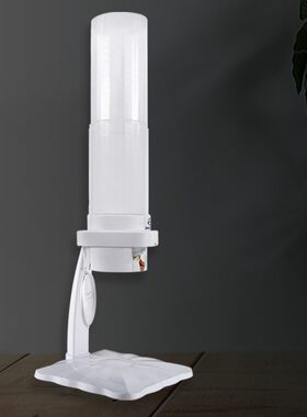 自动取杯器一次性纸杯杯架收纳盒大号桌面台式杯架收纳置物挂架子