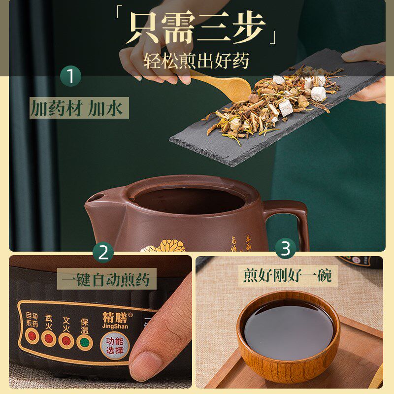 全自动煎药壶中药电煎壶家用插电煲药煎锅中医煮熬药罐砂锅炖药煲