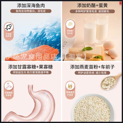 伊萨味乐你猫粮3斤9斤20斤全阶段增肥发腮亮毛美短英短蓝猫渐层