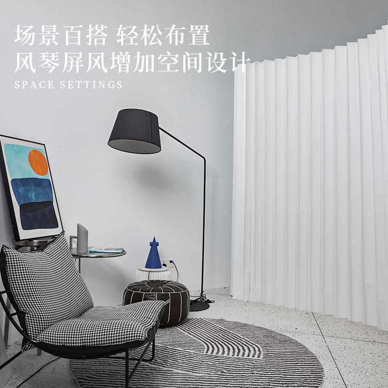 纸阖纸墙办公室墙板活动屏风隔断客厅玄关挡板房间折叠移动展会