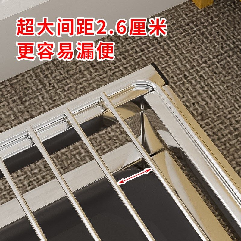 狗厕所小型犬防踩屎不锈钢小号猫砂中型犬固定尿垫诱导剂定点自动