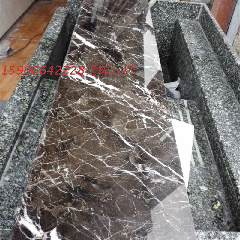 天然大理石门槛石过门深啡网门槛石窗台楼梯踏步窗台石杭州石材