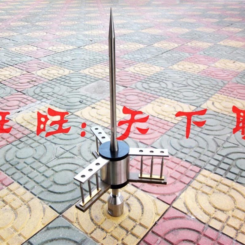家用别墅楼顶工程防雷 TQYF-3.3提前预防 避雷器不锈钢避雷针