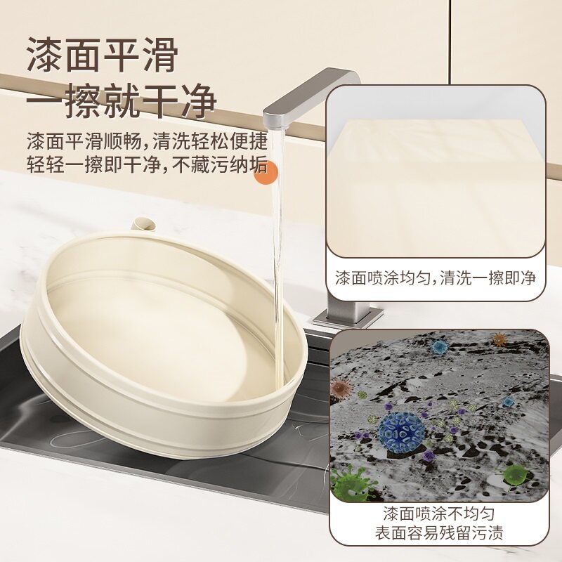 日式厨房可旋转调味品置物架台面转盘多功能转角收纳放调味罐架子