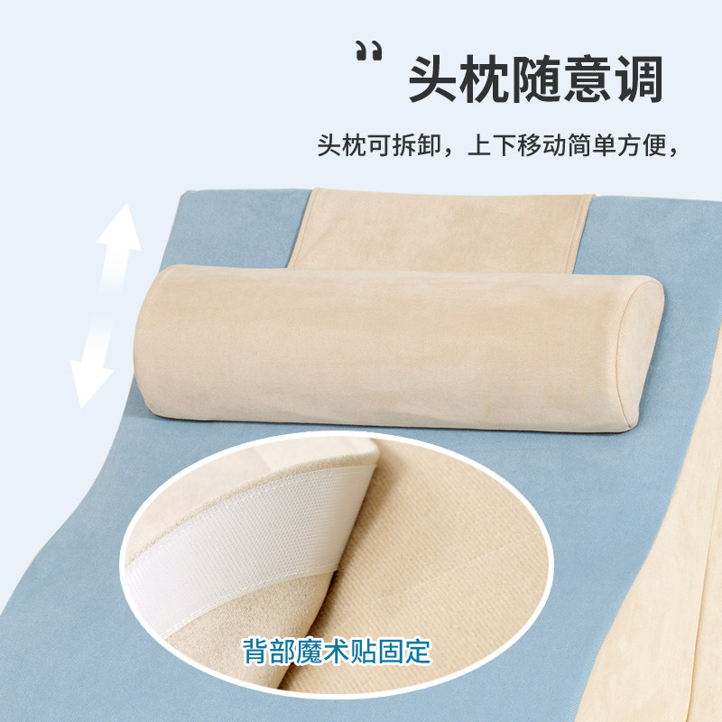 老人防反酸枕头三角枕靠背半躺护理体位垫胃食管反流胆汁斜坡牀垫