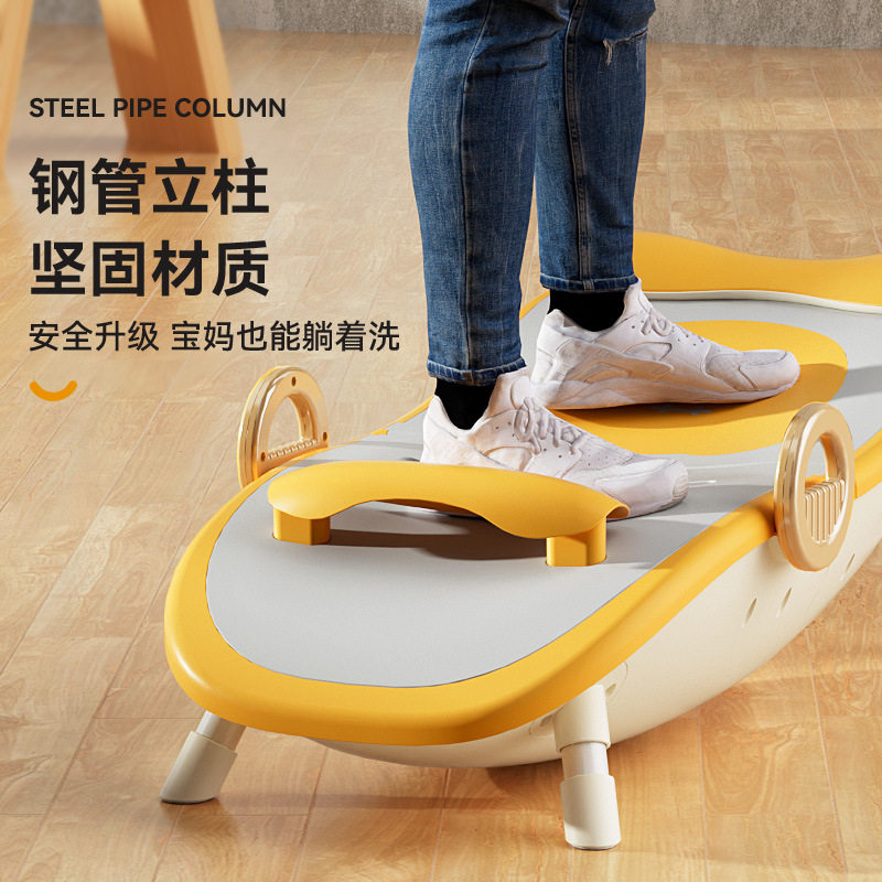 可折叠调节儿童洗发躺椅孕妇洗头发神器宝宝洗头椅大人小孩洗头床