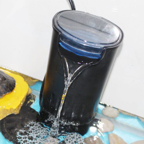 乌龟缸低水位过滤器过滤泵鱼缸过滤器乌龟缸水龟缸净化水质龟盆