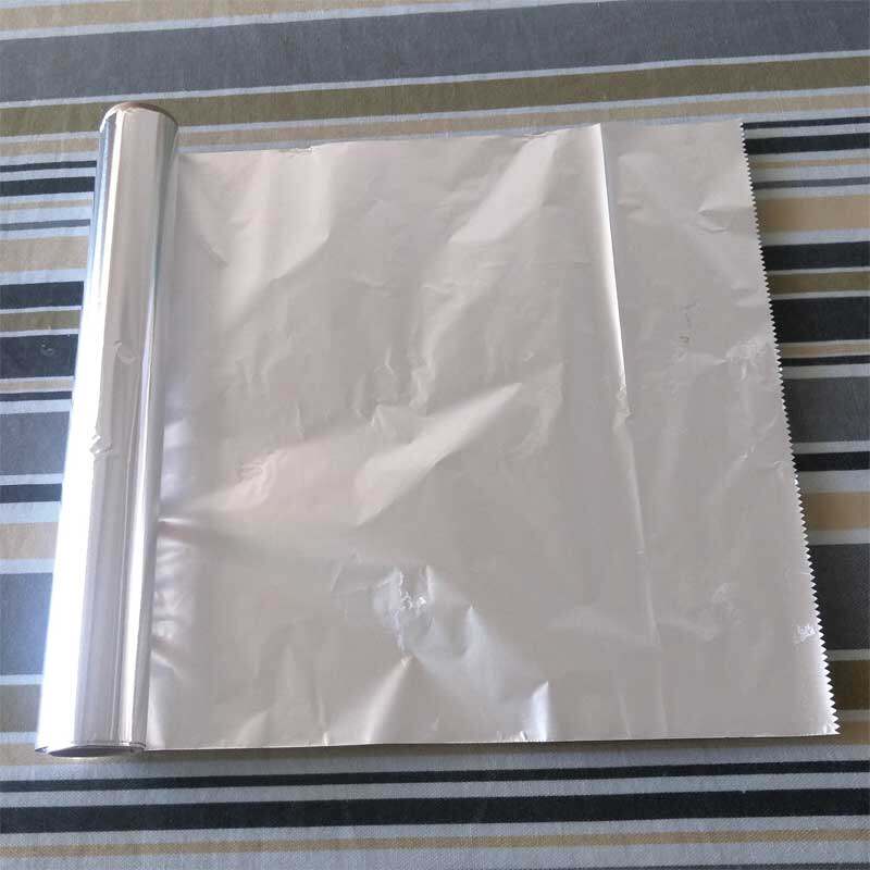 613加厚锡纸 宽38cm铝箔纸 厚度 18 20 23 25微米工业用重4.5公斤