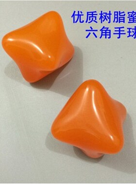 越南香樟香木六角手部穴位按摩器手玩星实木手握球把玩按摩球包邮