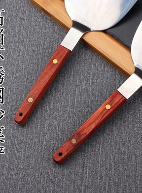 日式料理铲铁板烧铲子不锈钢专用铁板铲鱿鱼扒铲牛排铲商用烧烤铲