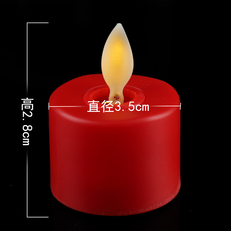 酥油家用蜡烛酥油灯植物无烟天然环保led电子蜡烛莲花灯长明灯