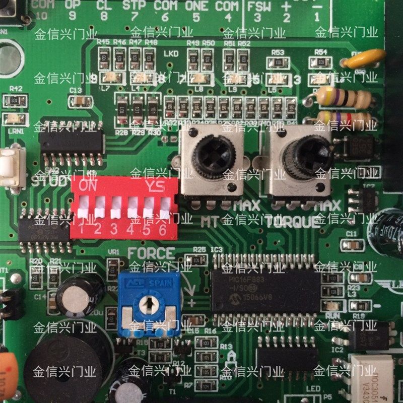 ZTM-K33开门机控制板平移门电机控制器伸缩门电路板道闸机遥控器