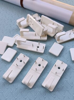 大号挂钩衣帽钩强力承重无痕钉免打孔壁挂墙钉钩子相框字画挂画钉