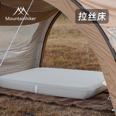 山之客帐篷户外床垫打地铺拉丝自动充气床单双人家用便携三人床