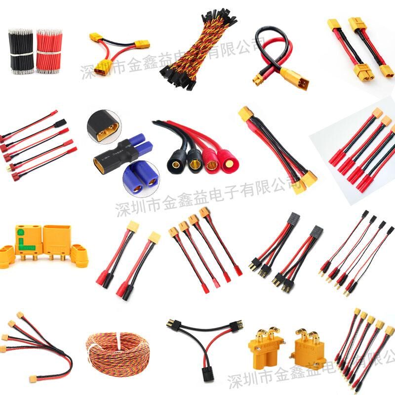 定制加工线材矽胶线/舵机延长线/插头线/T型插头图片