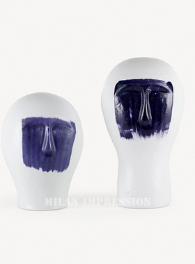 新中式现代轻奢高温陶瓷摆件样板间售楼处家具展厅软装饰批量定制