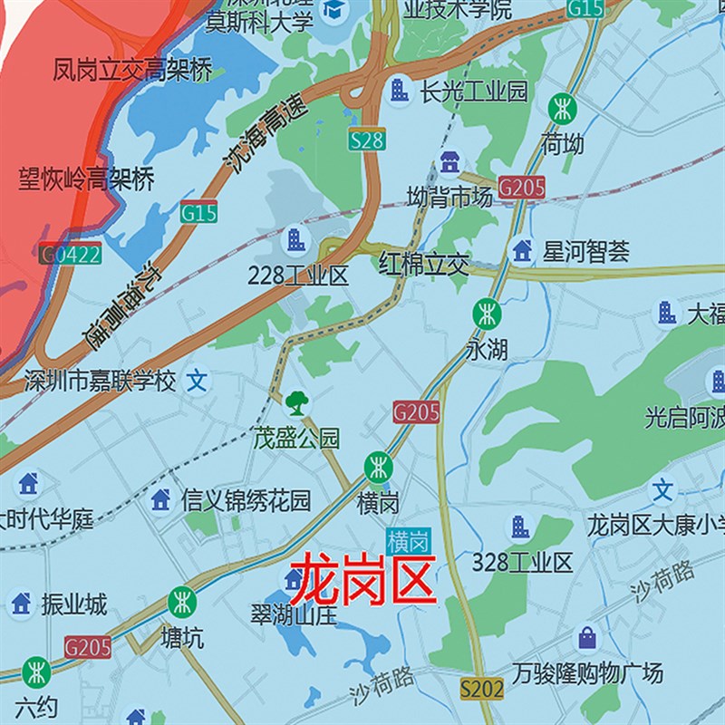 2021新款深圳市地图客厅办公室挂图高清防水墙壁装饰实物推荐定制