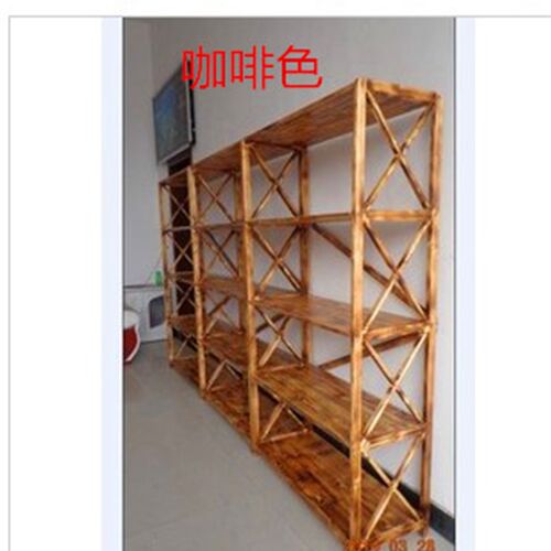 实木货架置物架展示架书柜书架松木架多层架简易货架格架木架包邮