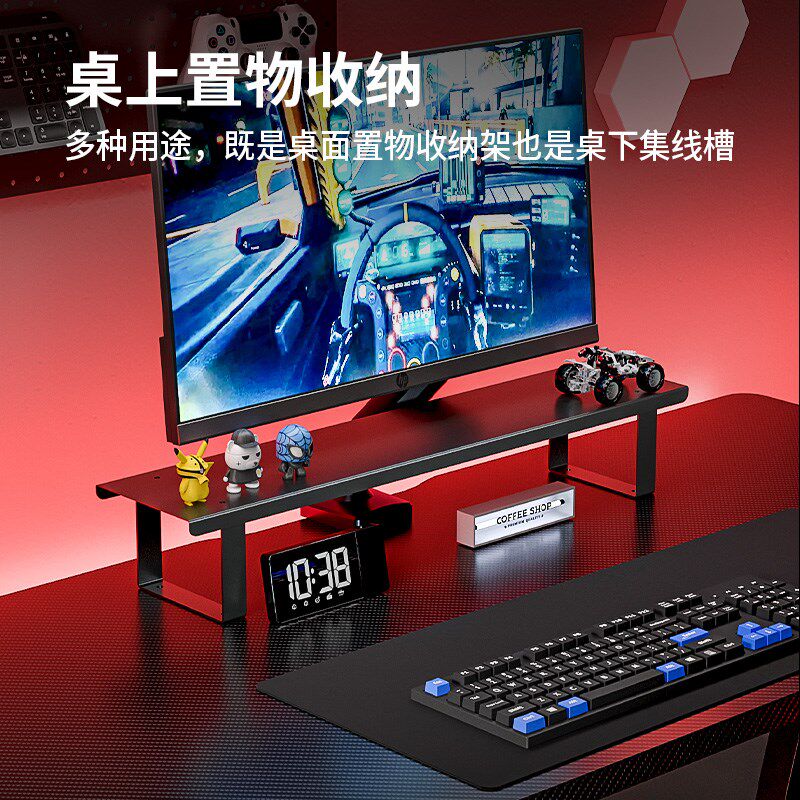 K型小尺寸电竞桌 带理线槽电脑桌100CM 除醛烟灰缸电脑桌 小户型图片