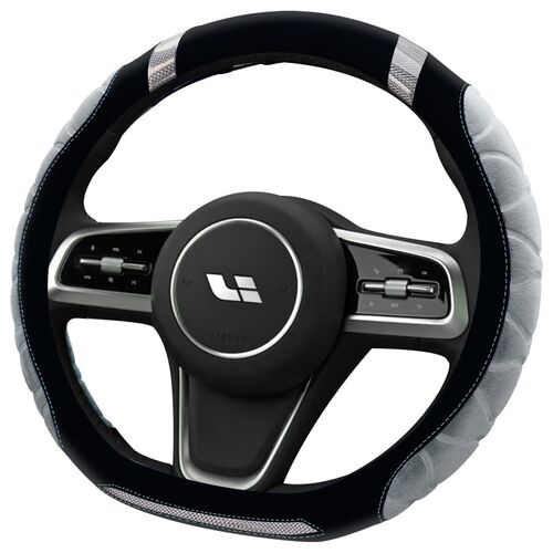 适用理想one冬季方向盘套理想l9冬天防滑毛绒四季通用男汽车把套
