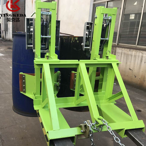叉车油桶夹油桶夹具抱桶夹重型双桶四鹰嘴夹桶搬运车抓手器卸桶器