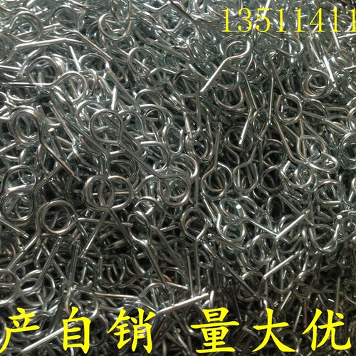 灭火器铁插销 封条保险销 铝插销 灭火器配件红封 塑料铅封 500个