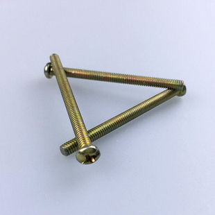 墙壁开关插座面板固定加长M4螺丝暗盒通用4567cm公分厘米20-100根