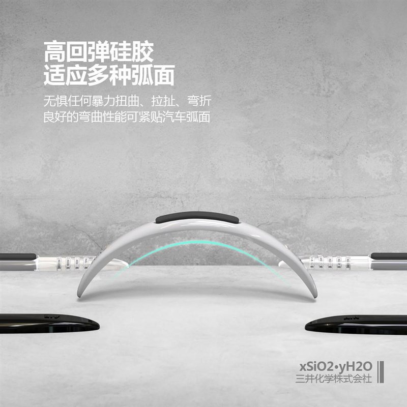 奔驰车门防撞条E300L GLC门把手防护透明C260L装饰车内用品A200L
