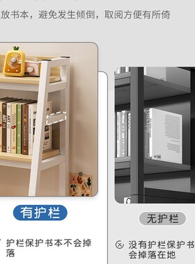 学生宿舍电脑桌面置物架桌上显示器屏幕上方收纳架铁艺书架MS4376