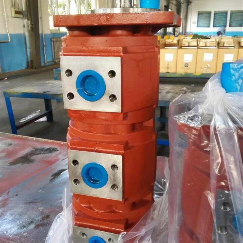 济南泉城2063液压齿轮泵挖掘机变量青州泵装载机铲车齿轮泵高压泵