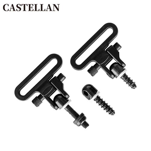 1.25寸木托扣战术背带挂扣全金属背带扣背带环Sling Swivels sets