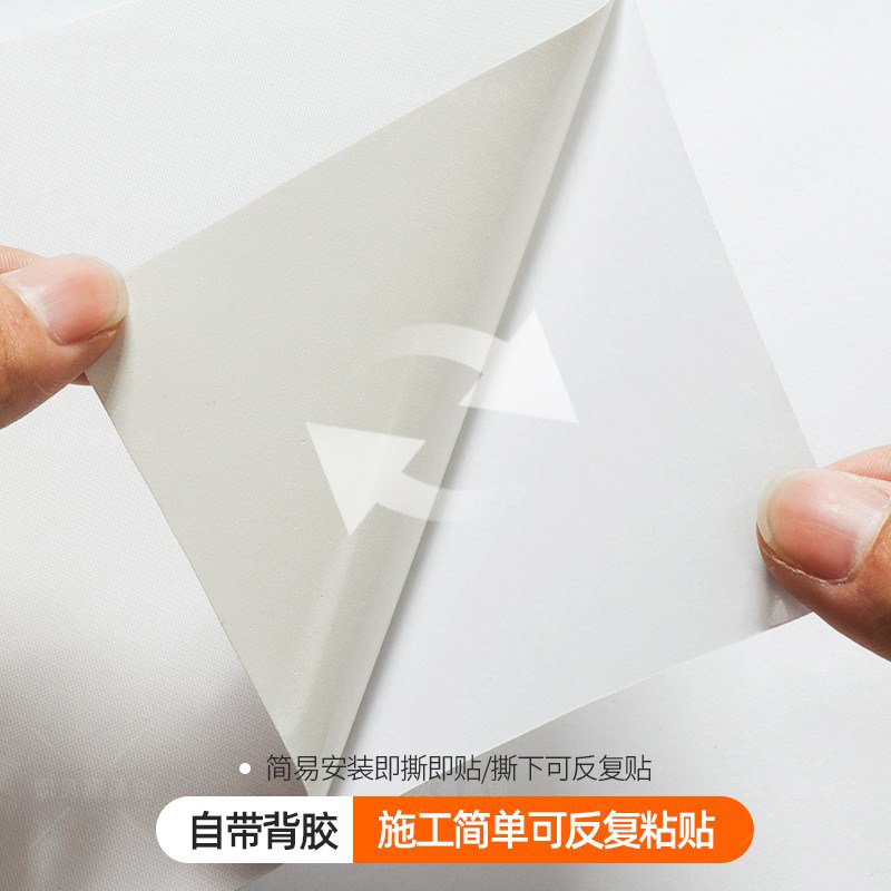 门贴纸自粘整张翻新装饰墙贴卫生间柜子衣柜推拉移门壁纸玻璃贴画