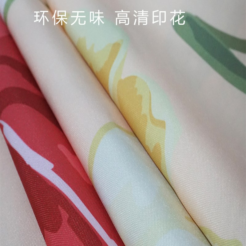 欧式复古大花加厚防水防霉涤纶浴帘套装浴室挂帘卫生间洗澡防水帘