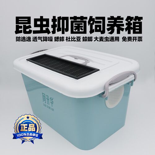 爬虫养殖箱白蟋蟀油葫芦杜比亚樱桃蟑螂大麦虫面包虫活昆虫饲养盒