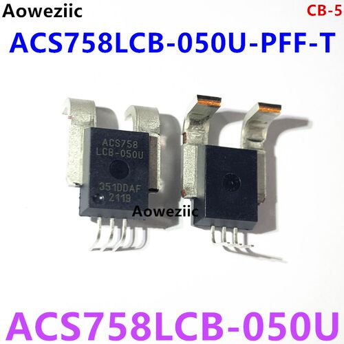 ACS758LCB-050U-PFF-T CB-5 ACS758LCB-050U 霍尔电流传感器 50A