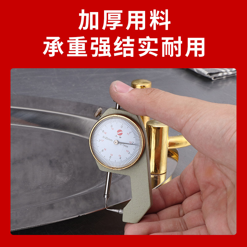 加厚不锈钢乳猪盘圆方形平底托盘镜面盘点心盘商用餐盘酒店水果盘