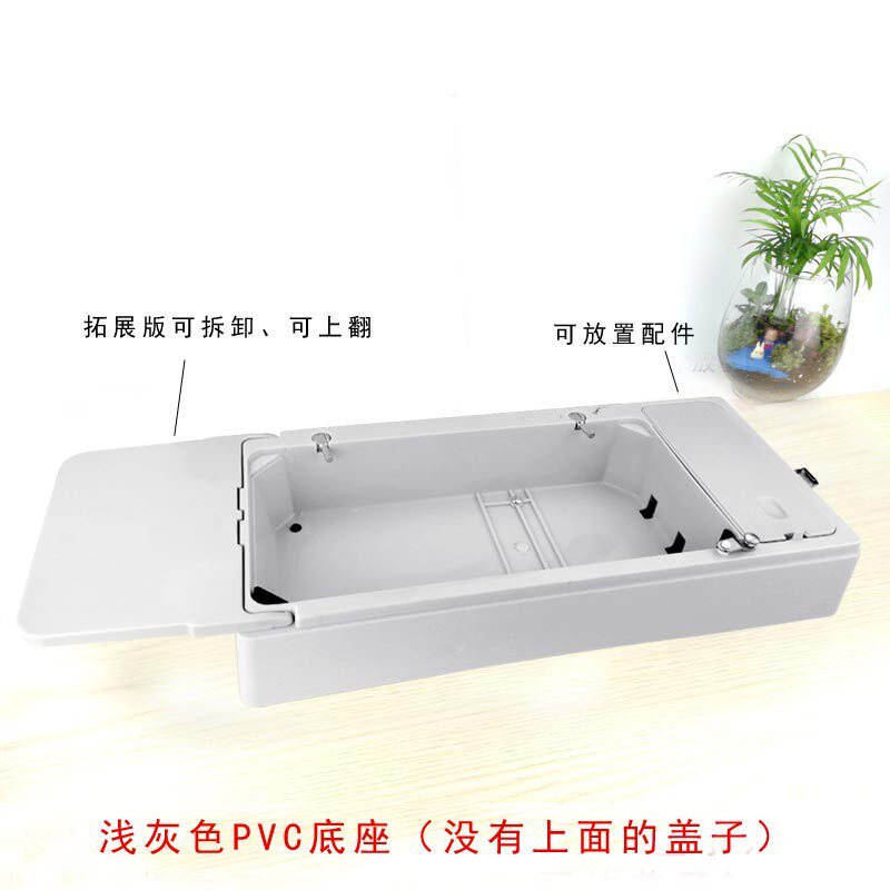 便携老式家用缝纫机改装电动手提箱PVC箱木防尘箱盒子底座收纳箱