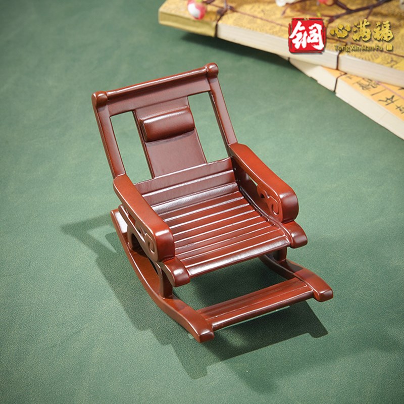 铜摆件《躺赢》铜工艺品 家居饰品 教师节礼物 同事领导节日礼品