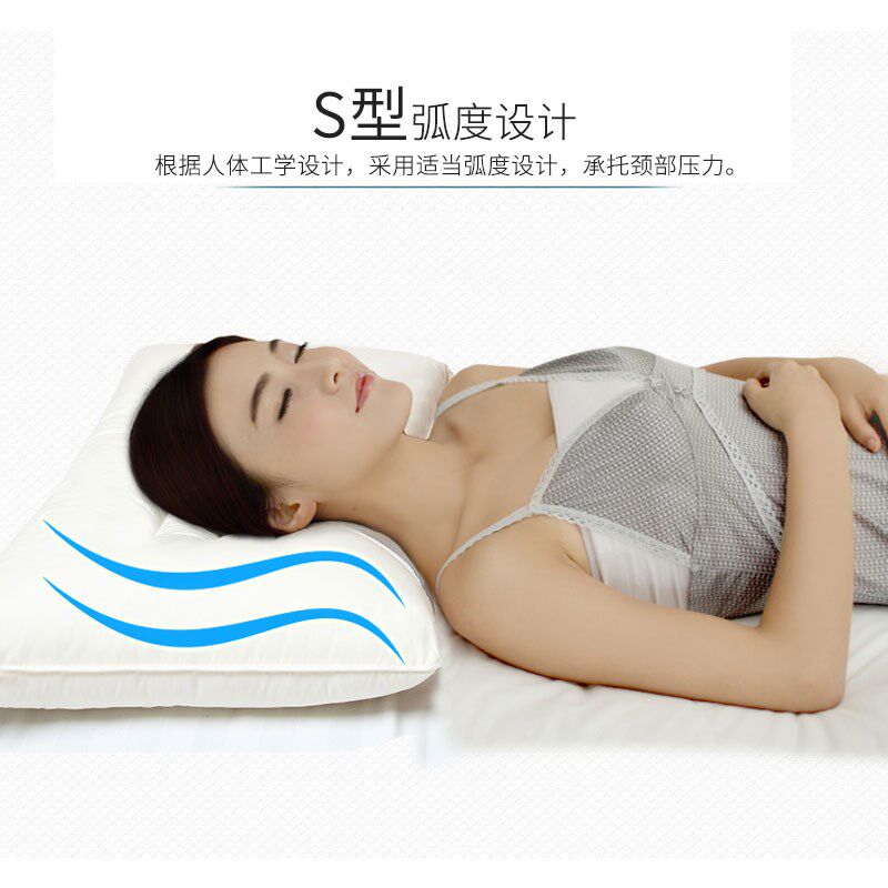 金时决明子枕头护颈椎助睡眠成人偏硬睡觉专用定型枕芯不塌陷变形