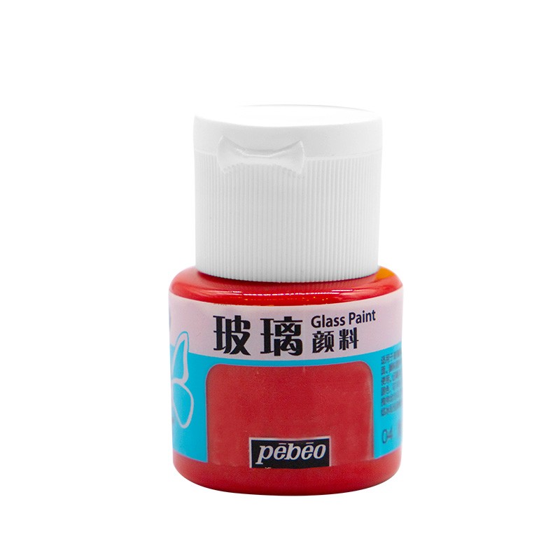 贝碧欧爱饰自然干玻璃颜料套装防水diy透明彩绘硅质亚克力画颜料