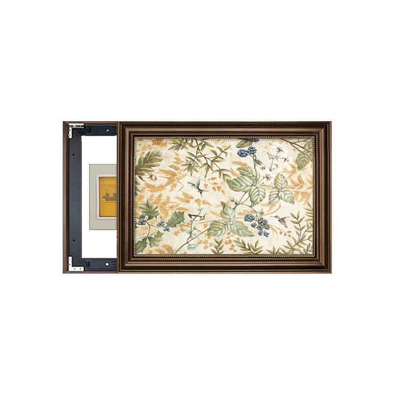 美式田园电表箱装饰画免打孔餐厅配电箱总开关电表盒可遮挡箱挂画