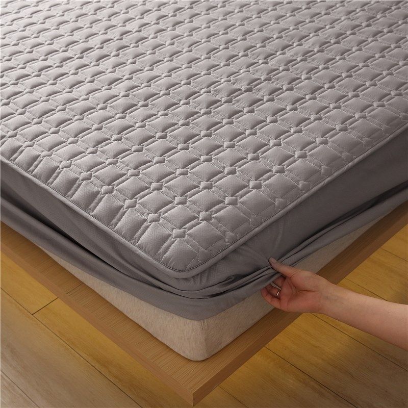 定做床笠单件纯棉夹棉全棉床罩90/100/120/135/150x190cm180x200图片
