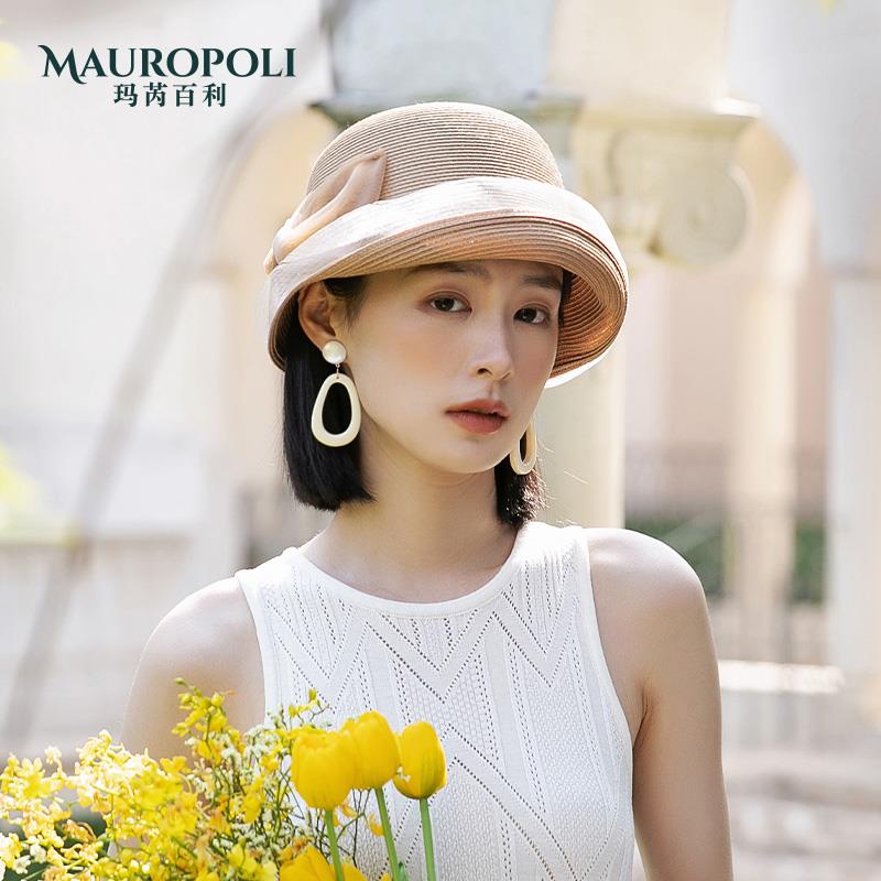 卷边太阳帽女夏季遮阳防晒防风妈妈帽子女款2026新款春秋气质洋气图片